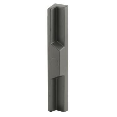 Imagem de Prime-Line C 1056 puxador externo universal de porta deslizante, estrutura fundida, pintado de preto, sem trava, pacote com 1