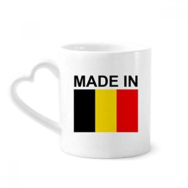 Imagem de Feito na Bélgica Country Love Caneca Café Cerâmica Copos Copo Coração Vidro