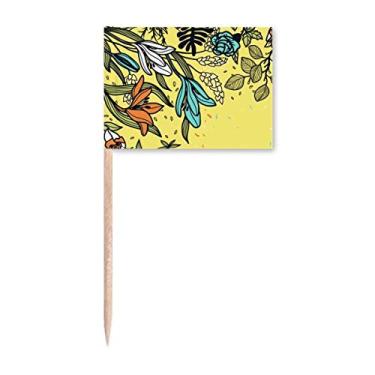 Imagem de Decoração de festa moderna com estampa de flores de lírio