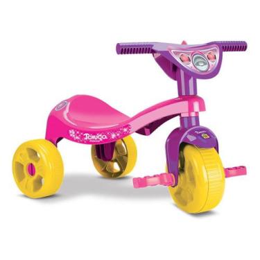 Imagem de Triciclo Motoca Infantil Menina Rosa Princesa - - Samba Toys