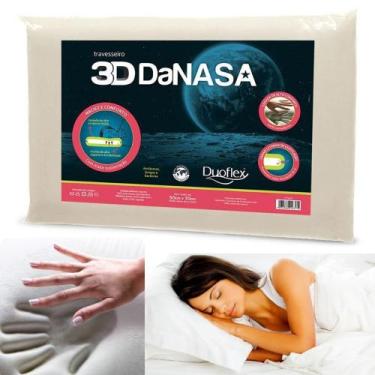 Imagem de Travesseiro Da Nasa 3D Conforto Duoflex Antiacaro Original