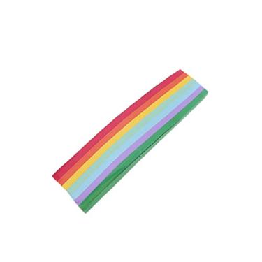 Imagem de TOYANDONA Papel Origami Stars, 540 folhas, multicolorido, retangular, 23,5 x 0,8 cm, ultra suave, para artesanato