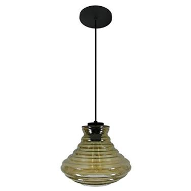 Imagem de Pendente Vidro Soprado 1 X E27 Volare Pd 1914 F 220v Fume