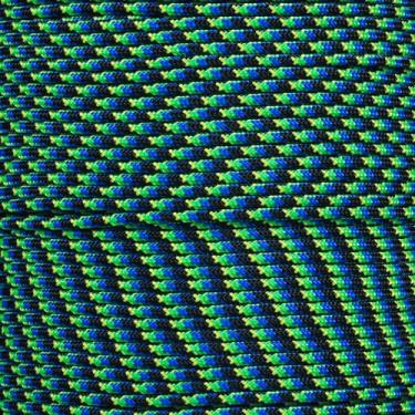 Imagem de Corda Paracord Tática de Náilon de 5 Fios West Coast 275-LB Resistência à tração – 2,38 mm, Aquatica, 25 Feet