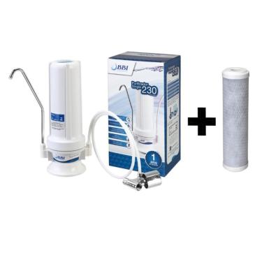 Imagem de Purificador Água Bbi Single 230 Carvão Ativado Hoken As1 + 1