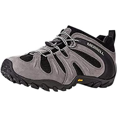 Imagem de Merrell Sapato masculino Chameleon 8 elástico para caminhada, Carvão, 9.5