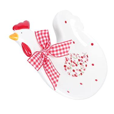 Imagem de Gadpiparty 1 Unidade Prato Pequeno Prato De Salada De Ceramica Pratos De Massa Prato De Porcelana Prato De Sobremesa De Ceramica Louça De Peru Gelo Cerâmica Copo De Prato Desenho Animado