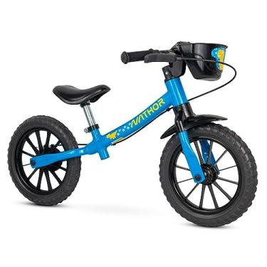 Imagem de Bicicleta Balance Bike Masculina Nathor Azul