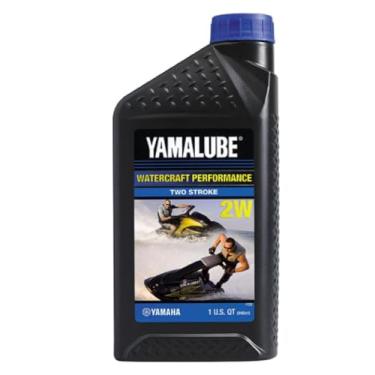 Imagem de Yamaha LUB-2STRK-W1-12 Yamalube 2W Watercraft 2-stroke oil Waverunner Quart; LUB2STRKW112 Made by Yamaha