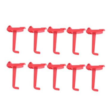 Imagem de Generic 10x pegboard ganchos soquetes chave suportes rack acessórios chaves métricas suporte peg placa chave organizador para ferramentas caixa