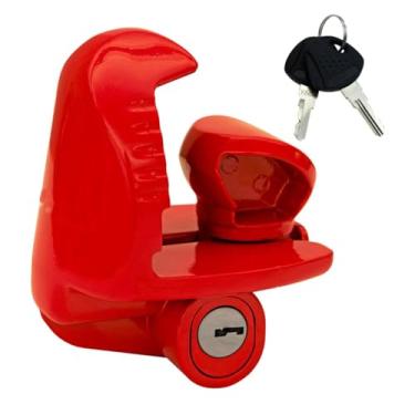 Imagem de menolana Trava para engate de acoplador de língua de reboque, travas de engate de reboque, dispositivo de travamento de reboque, trava de trava, reboque de