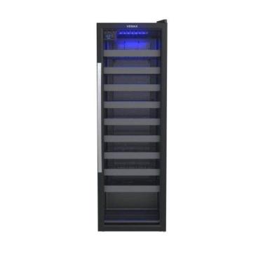 Imagem de Adega Piubella 200 Para 50 Garrafas Preto 220v Venax