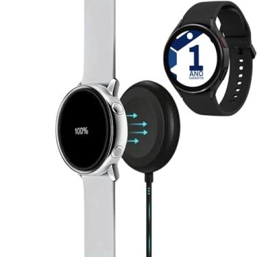 Imagem de Blance - Cabo Carregador Preto Premium Para Galaxy Watch 3, 4, 5 Pro e 6