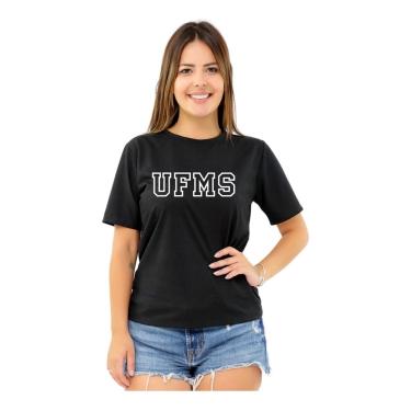 Imagem de Camiseta Faculdade Ufms Uni Federal Mato Grosso Sul Feminina