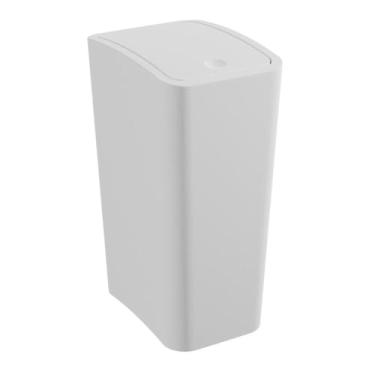 Imagem de Lixeira com Tampa Click 8 litros Branco Astra