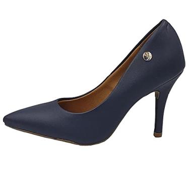 Imagem de Scarpin Vizzano Clássico Feminino, Azul, 38