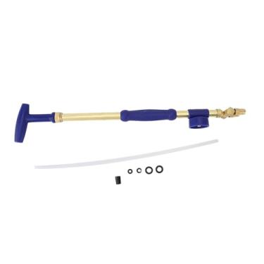 Imagem de Pulverizador de Pressão Manual, Varinha de Rega de Jardim Com Mangueira, Varinha de Rega de Plantas de Cobre de Aço Inoxidável, Pulverizador de Bico de Mangueira Longa,