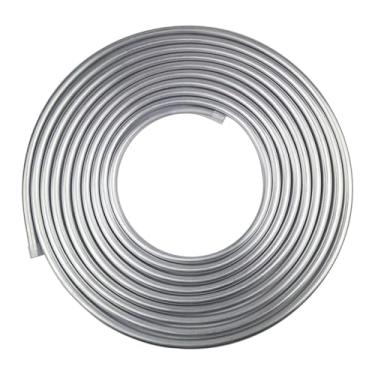 Imagem de 3/8 linhas de óleo,3/8 mangueira de linhas de óleo - Bobina de tubulação de tubo Hardline Rolo de 25 pés - Linhas de transmissão de 25FT Tubulação de alumínio de grau 3003 para tubulação de refrigeraç