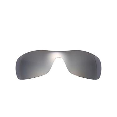 Imagem de NicelyFit Lentes de reposição polarizadas para óculos de sol Oakley Antix armação de vidro (espelho de titânio)