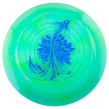 Imagem de OTB Paige Pierce Tour Series Swirl Discraft Nuke | Special Edition Swirl Experimental Blend Disc Golf Disc | Overstable Discraft Driver | Special Run by Only The Best Discs | Colors May Vary