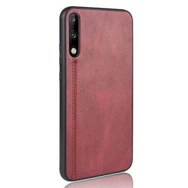 Imagem de Capa para celular Huawei Enjoy 10 Rugged Shield 360° Proteja seu telefone capa de couro suave para Huawei Enjoy 10