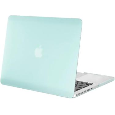 Imagem de Capa para MacBook Pro 13 Polegadas A1502 A1425 Fabricado 2012 a 2015 com HDMI, sem Drive CD/DVD (Verde Água Fosco)