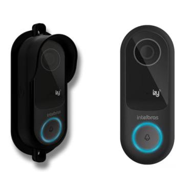 Imagem de Masterinfo3D, Protetor Anti Furto E Chuva Para Video Campainha Intelbras IVW 3000 Cor:preto