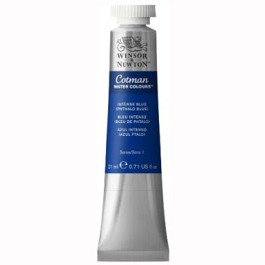 Imagem de Winsor & Newton Tinta Aquarela Cotman, Tubo de 21 ml (7 oz), Azul Ftalo Intenso