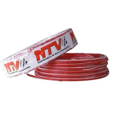Imagem de Rolo Fio Bicolor Cristal 2x0,75mm Cabo Paralelo Polarizado - NTV FIOS 