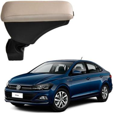 Imagem de Encosto De Braço Apoio Vw Volkswagen Virtus Descanso Porta Objetos - A