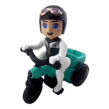 Imagem de Motoqueiro Brinquedo Moto Bate Volta. - DM TOYS