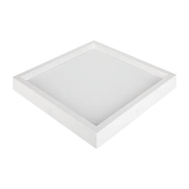 Imagem de Painel de Led Nordecor Quadrado Kais de Sobrepor Recuado 36W Bivolt - 