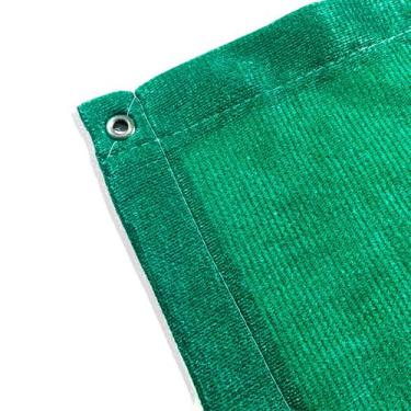 Imagem de Tela Segurança Portão Muro 5x3 Verde + Kit Instalação - Shoplonas