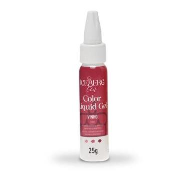 Imagem de Corante Vinho Liquid Gel 25g Iceberg Chef Original