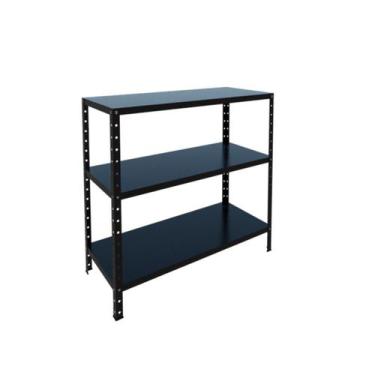 Imagem de Estante Aço Baixa p 75kg 3 Bandejas 90cm x 40cm x 92cm Var Cor - PAI -
