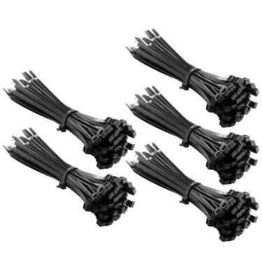 Imagem de Abraçadeira Nylon Fita Hellermann 4,8X400MM Preto C/ 500 UN - Tradesta