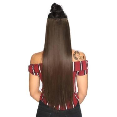 Imagem de Aplique Tic Tac Liso 70 Cm - Idêntico Ao Humano - Longo Com Volume - I