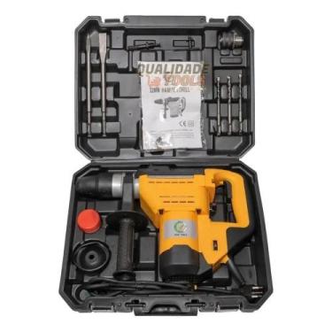 Imagem de Martelete Rompedor 1250W 110V E Furadeira 7Kg Profissional - Nakazaki