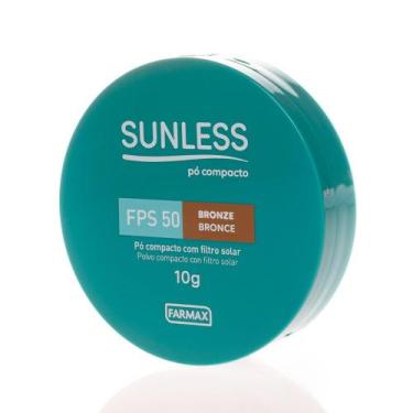 Imagem de Pó Compacto Sunless Efeito Matte FPS 50 Bronze 10g