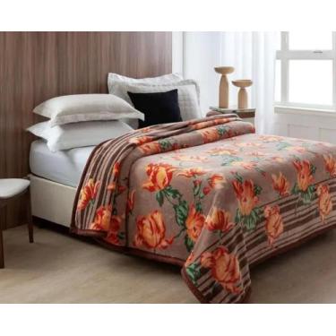 Imagem de Cobertor Casal Jolitex/Dyuri Ternille Douro Marrom 180x220cm