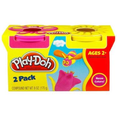 Imagem de Massinha Play Doh - Cores Neon 2 Cores - Hasbro