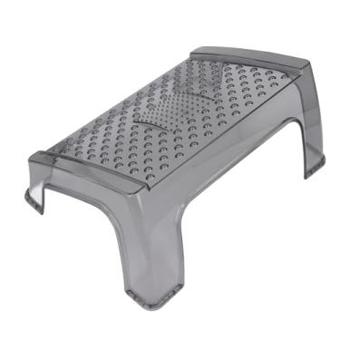 Imagem de Tamborete de Degrau para Crianças, Banco de Agachamento de Toalete Transparente Alto Com Base Antiderrapante para Treinamento de Penico e Uso de Pia