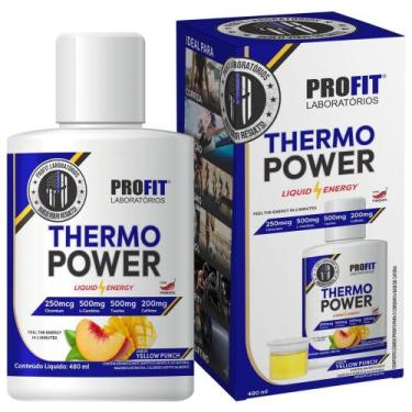 Imagem de Termogênico Thermo Power 480ml Profit - Sabor Yellow Punch