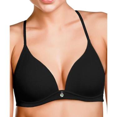 Imagem de Sutiã Com Bojo Triangular Love Secret 97504 Modal, Preto, 44