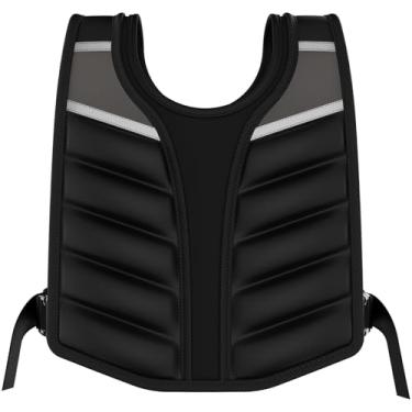 Imagem de Body Factor Colete de peso de 4,5 kg com faixa refletiva para treino, treinamento de força, corrida, fitness, construção muscular, perda de peso, halterofilismo