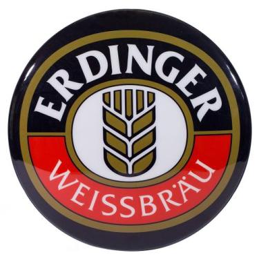 Imagem de Luminoso de Parede Cerveja Erdinger Retrô Vintage Bar, Garagem, Churra