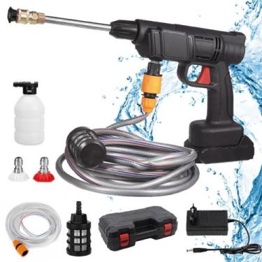 Imagem de Lavadora De Alta Pressão Recarregável Portátil Para Carros - EDF