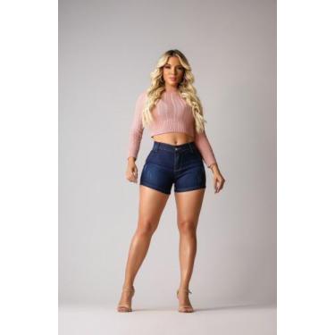 Imagem de Short e Bermuda Jeans Feminina Lycra Elastano - K jeans, S307, 36