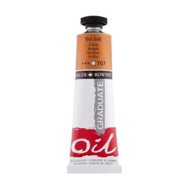 Imagem de Tinta Óleo Graduate 38ml Ouro Rico 707 Daler Rowney - DALER & ROWNEY, 