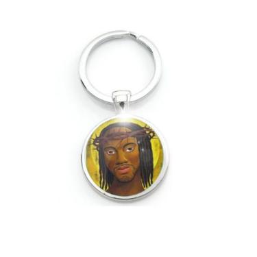 Imagem de Chaveiro Jesus Cristo Negro Afro - RECANTOASTRALSITE